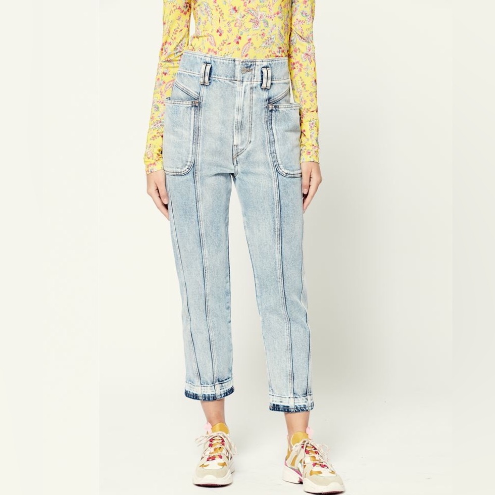 High-Rise Light Wash Women’s Jeans